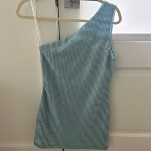 Blue super down dress